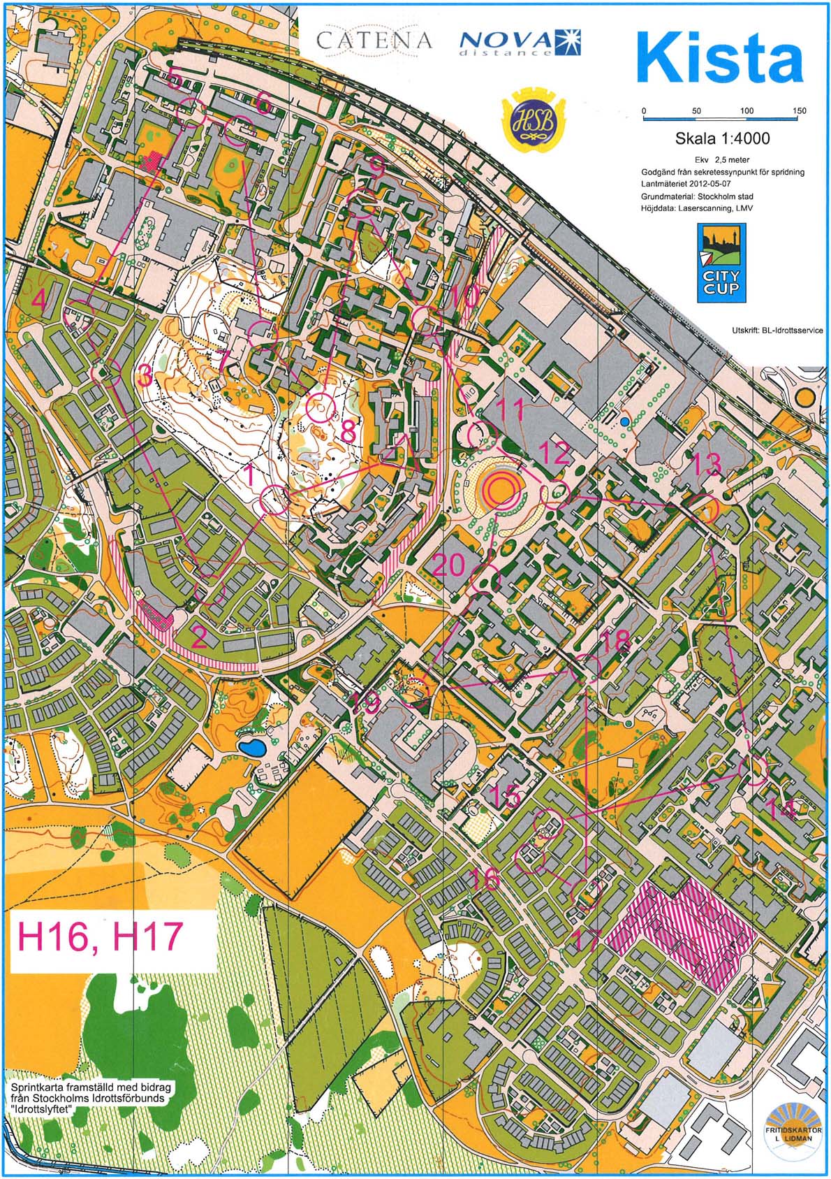 Stockholm City Cup 1 (23/05/2012)