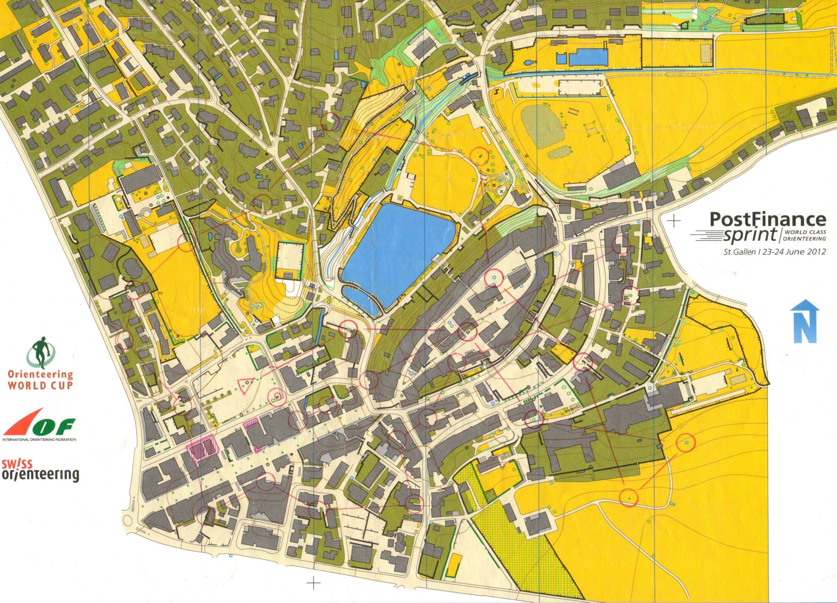 WOC sprint training (22-06-2012)