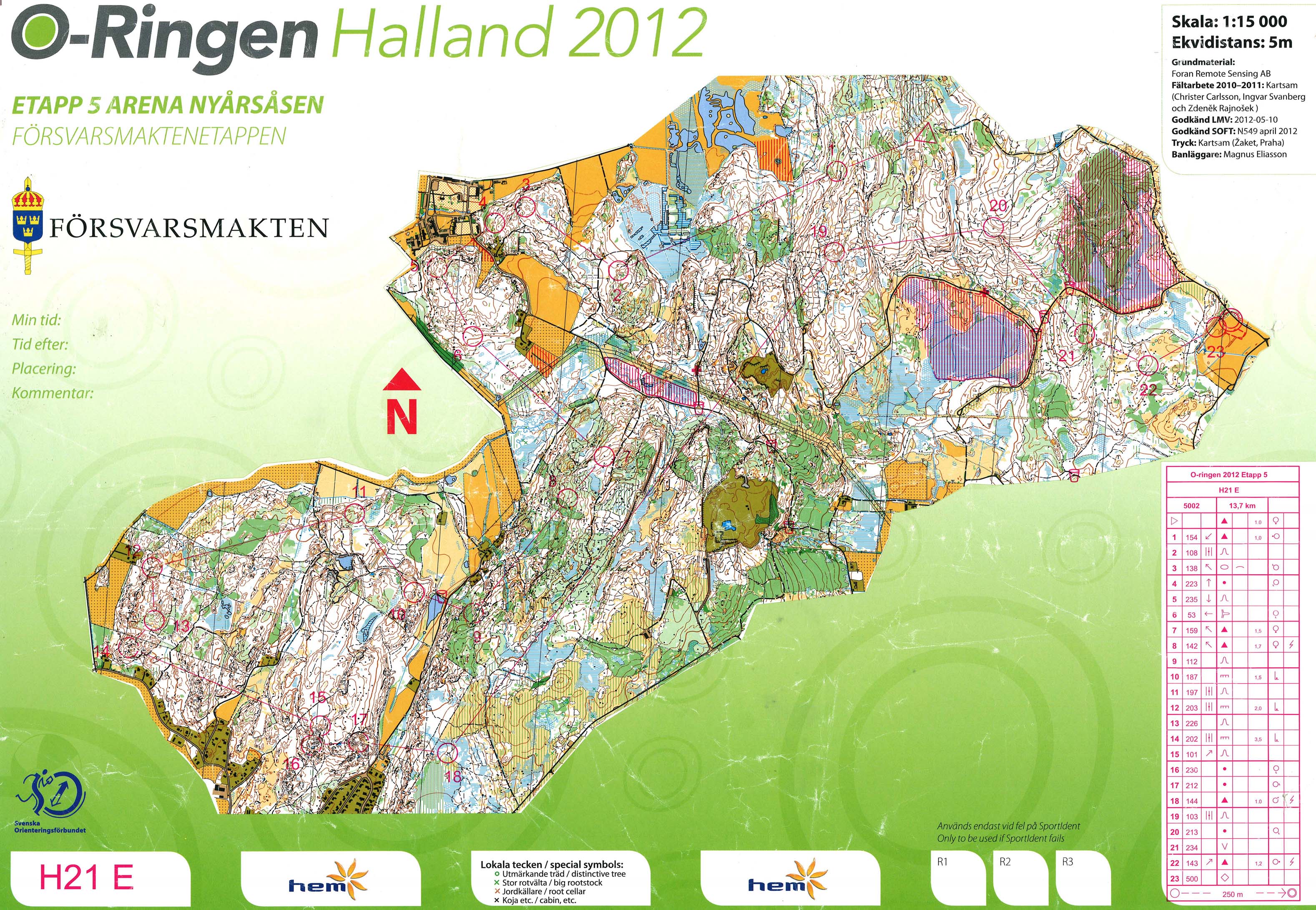 O-ringen - stage 5 (27/07/2012)