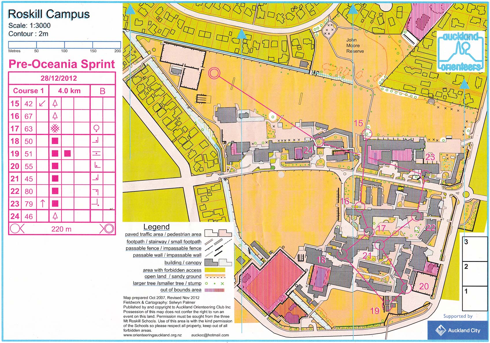 Auckland Pre-Oceania Sprint, part 2 (28/12/2012)