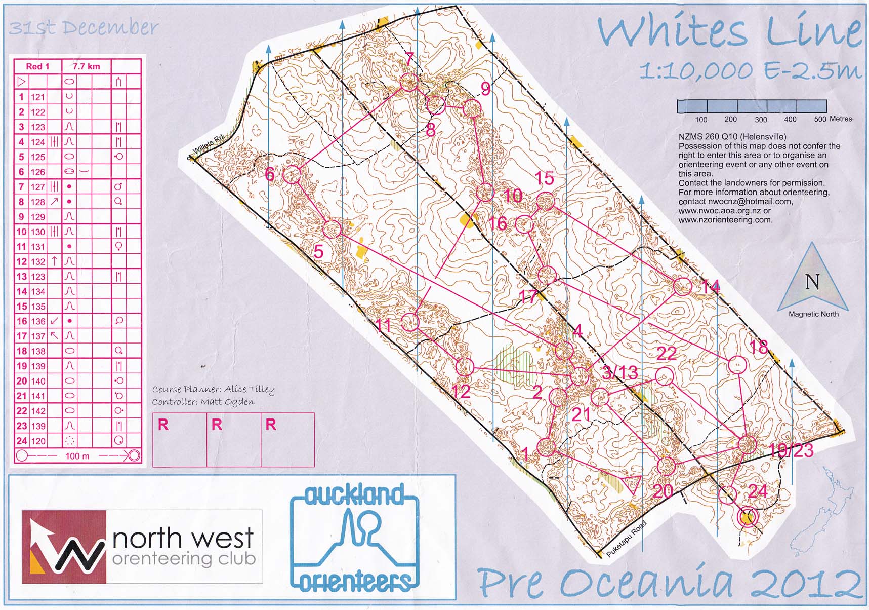 Auckland Pre-Oceania Middle (31/12/2012)