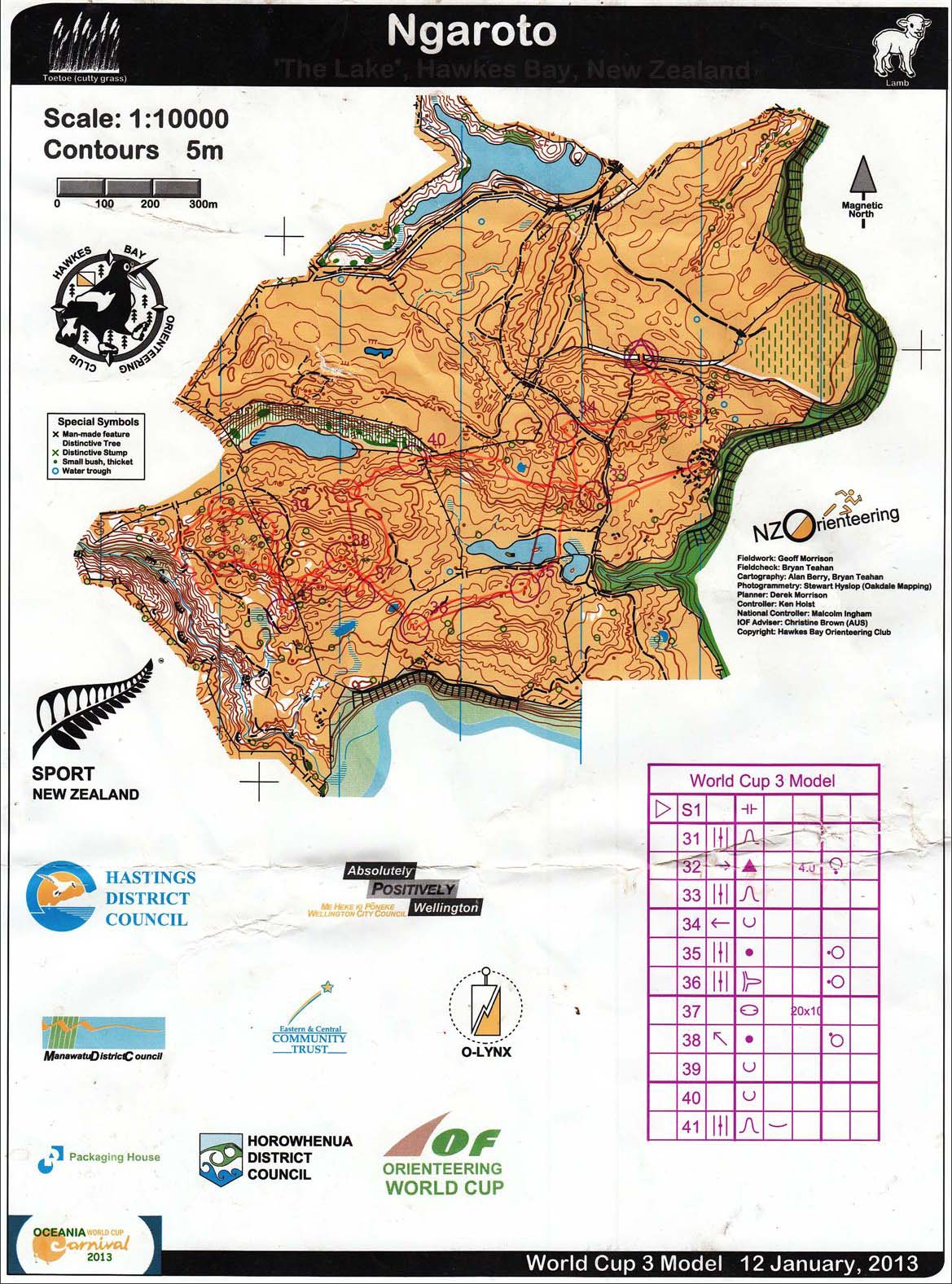 WC Model Event (2013-01-12)