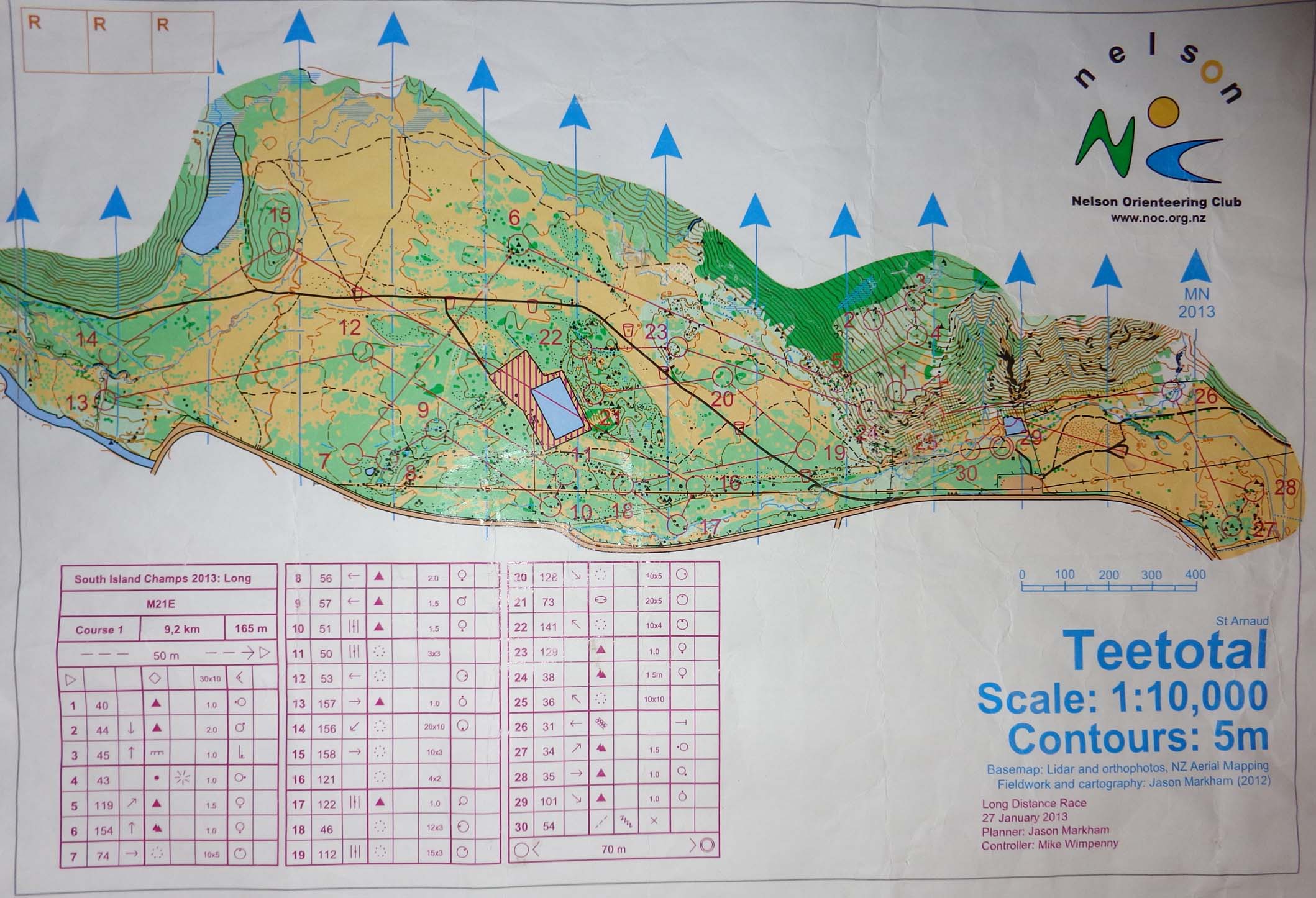 New Zealand South Island Champs Long (27-01-2013)