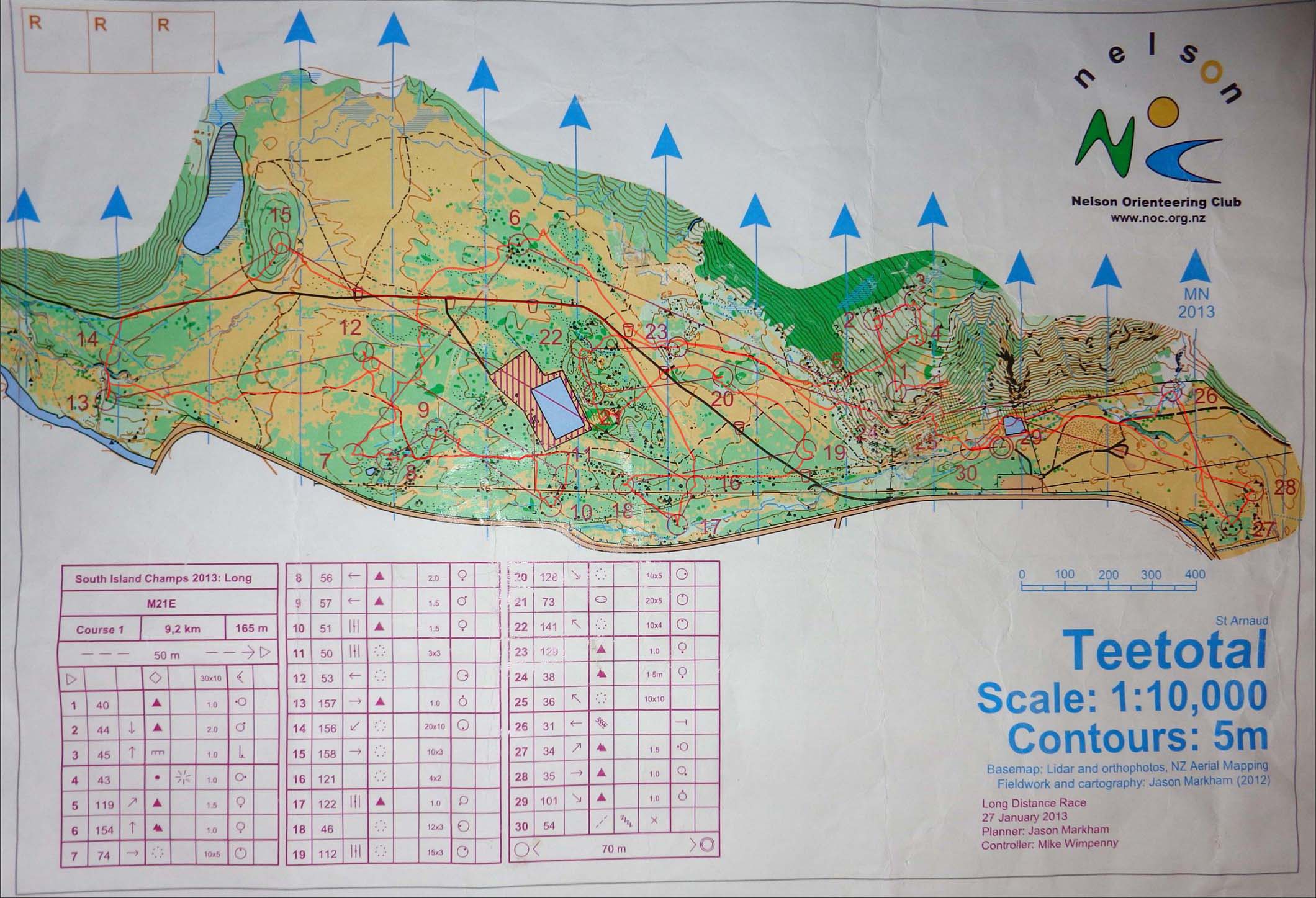 New Zealand South Island Champs Long (27-01-2013)