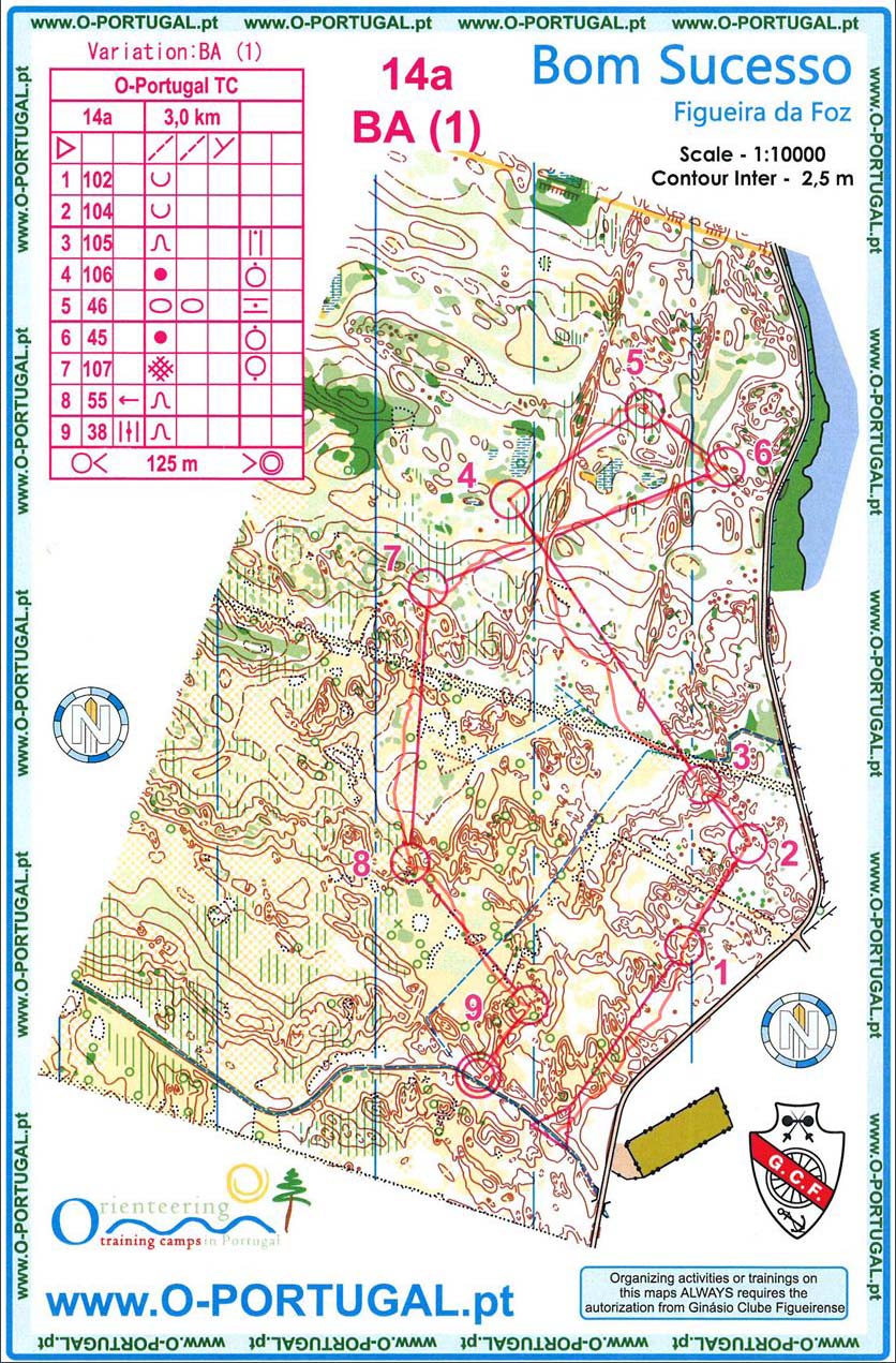 Training, loop A (25/02/2012)