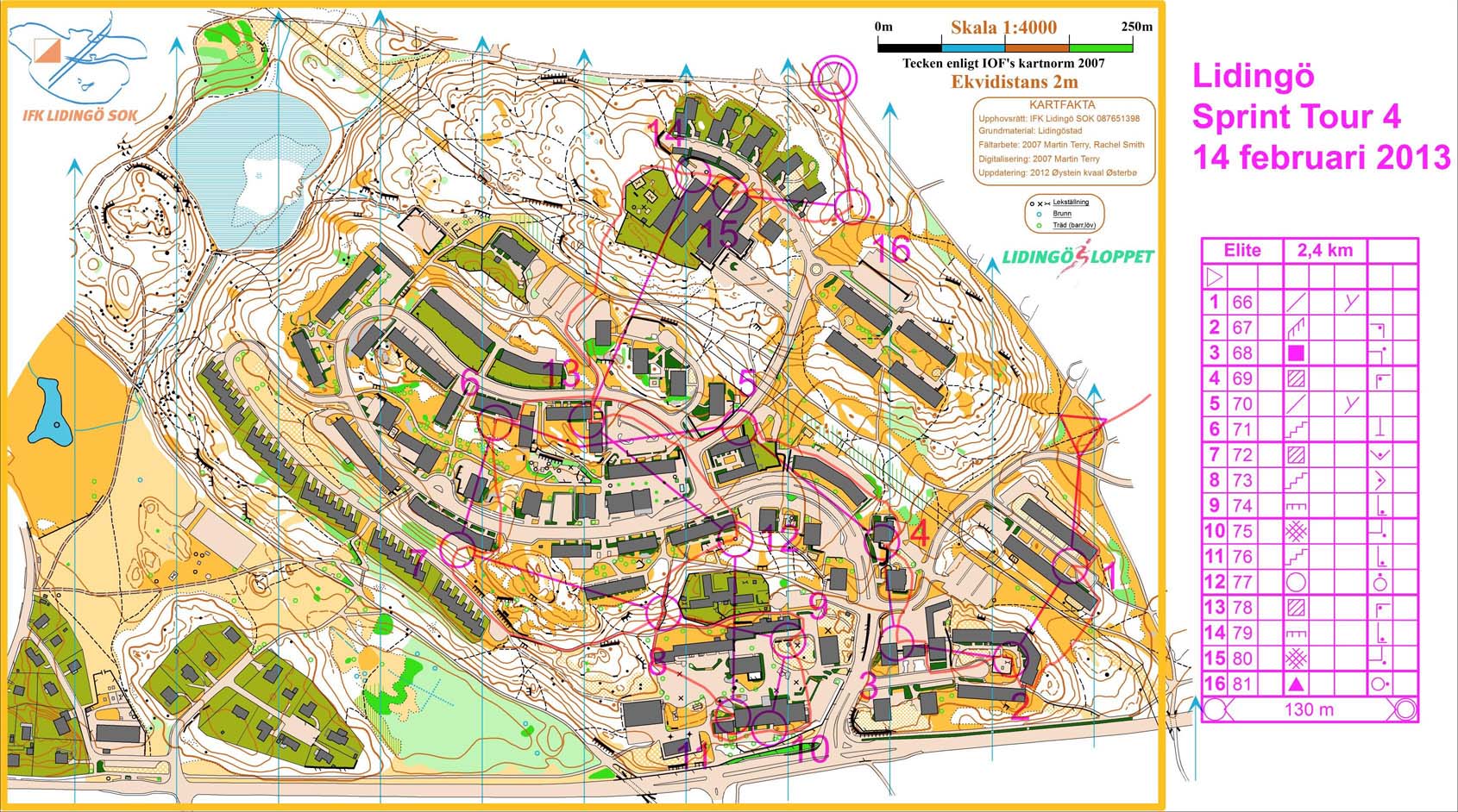 Lidingö Sprint Tour 4 (2013-02-14)