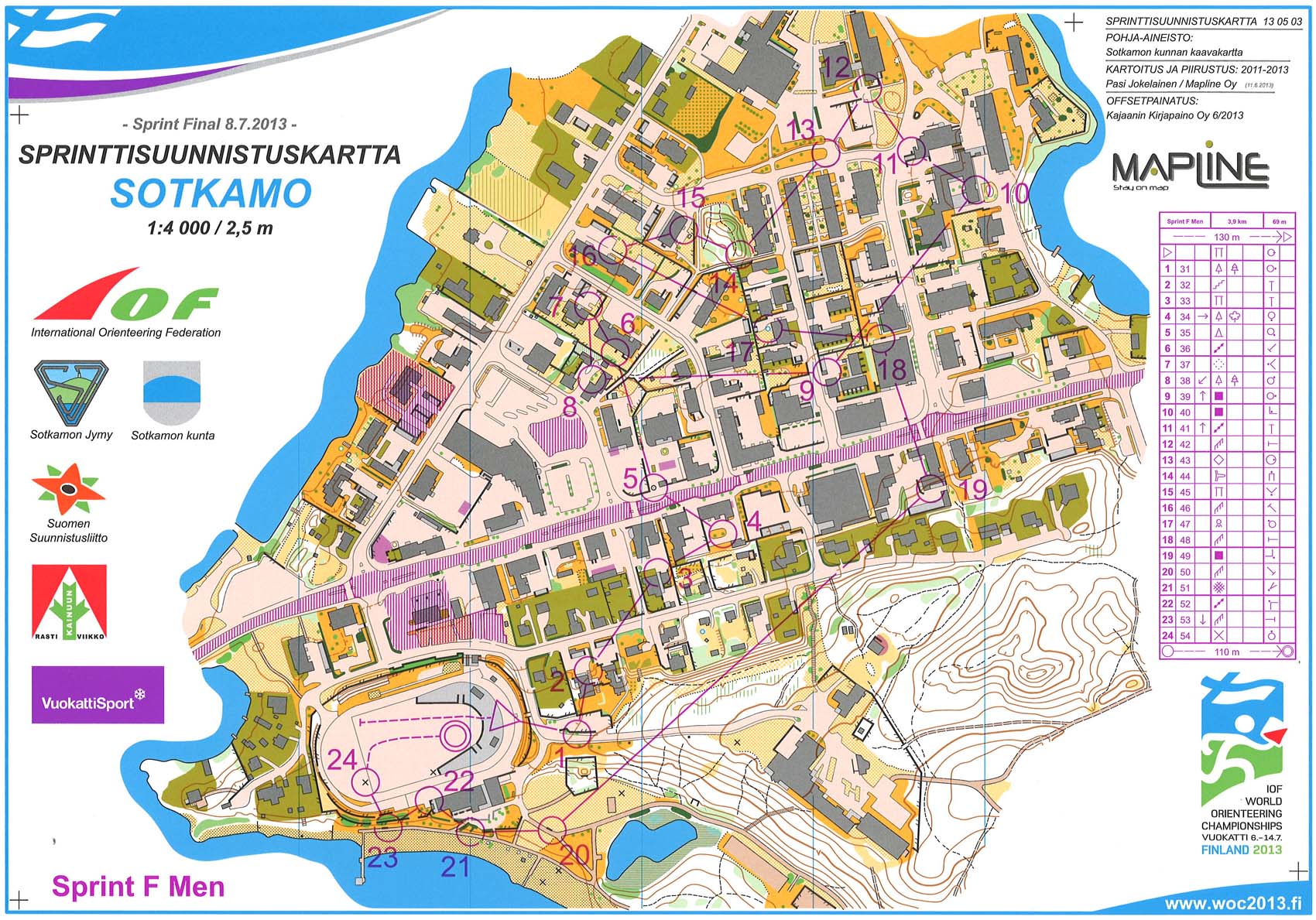 WOC Sprint Final (2013-07-08)