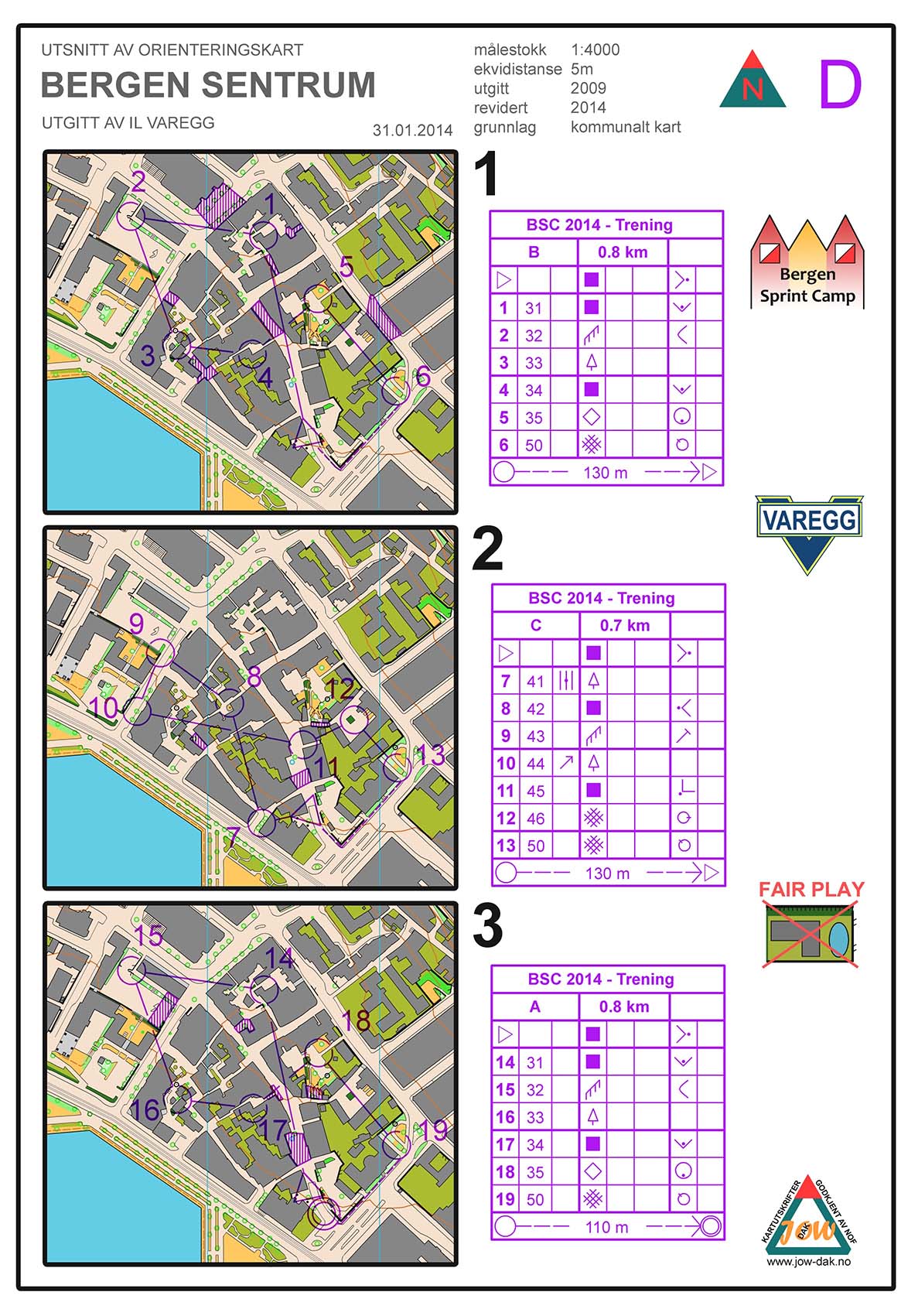 Bergen Sprint Camp - Training (31/01/2014)