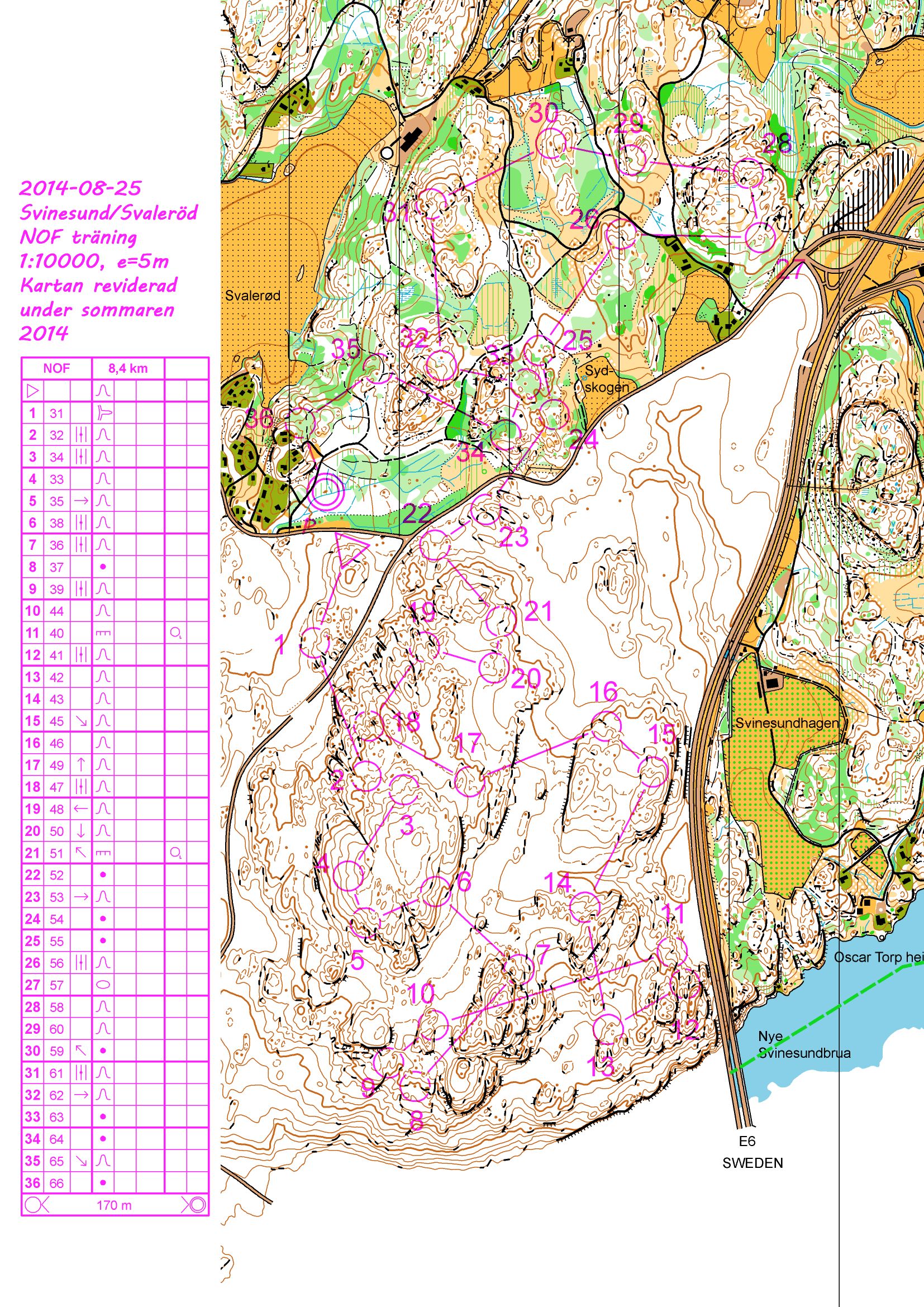 WOC 2016 training (25/08/2014)