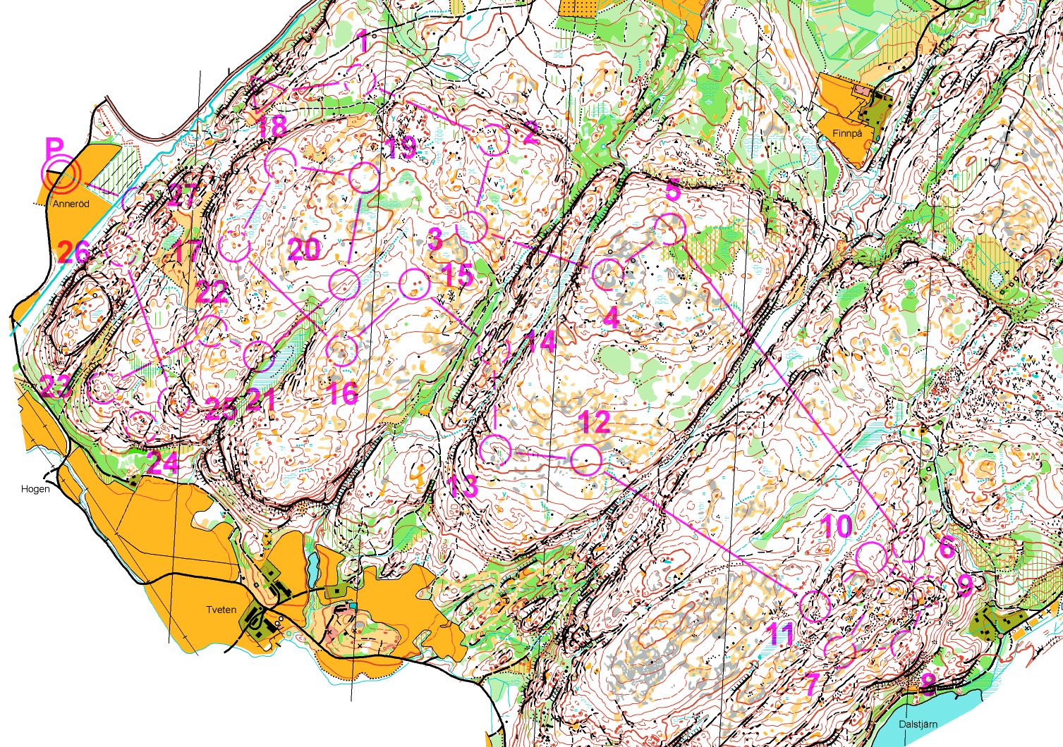 WOC 2016 training (27/08/2014)