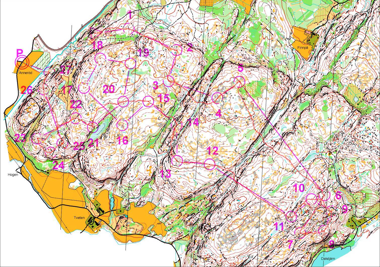 WOC 2016 training (27/08/2014)