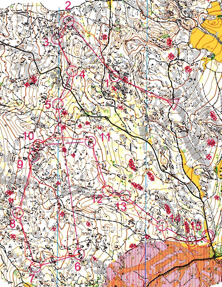 WOC 2011 training (17/05/2011)