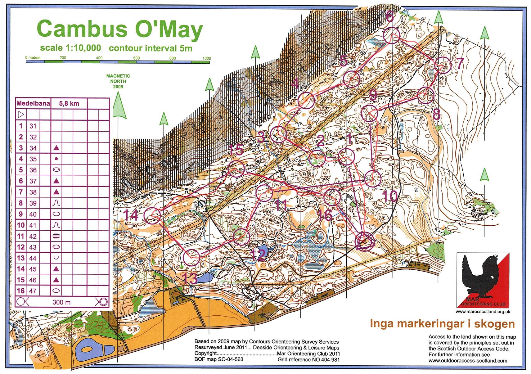 WOC 2015 training (14/10/2014)