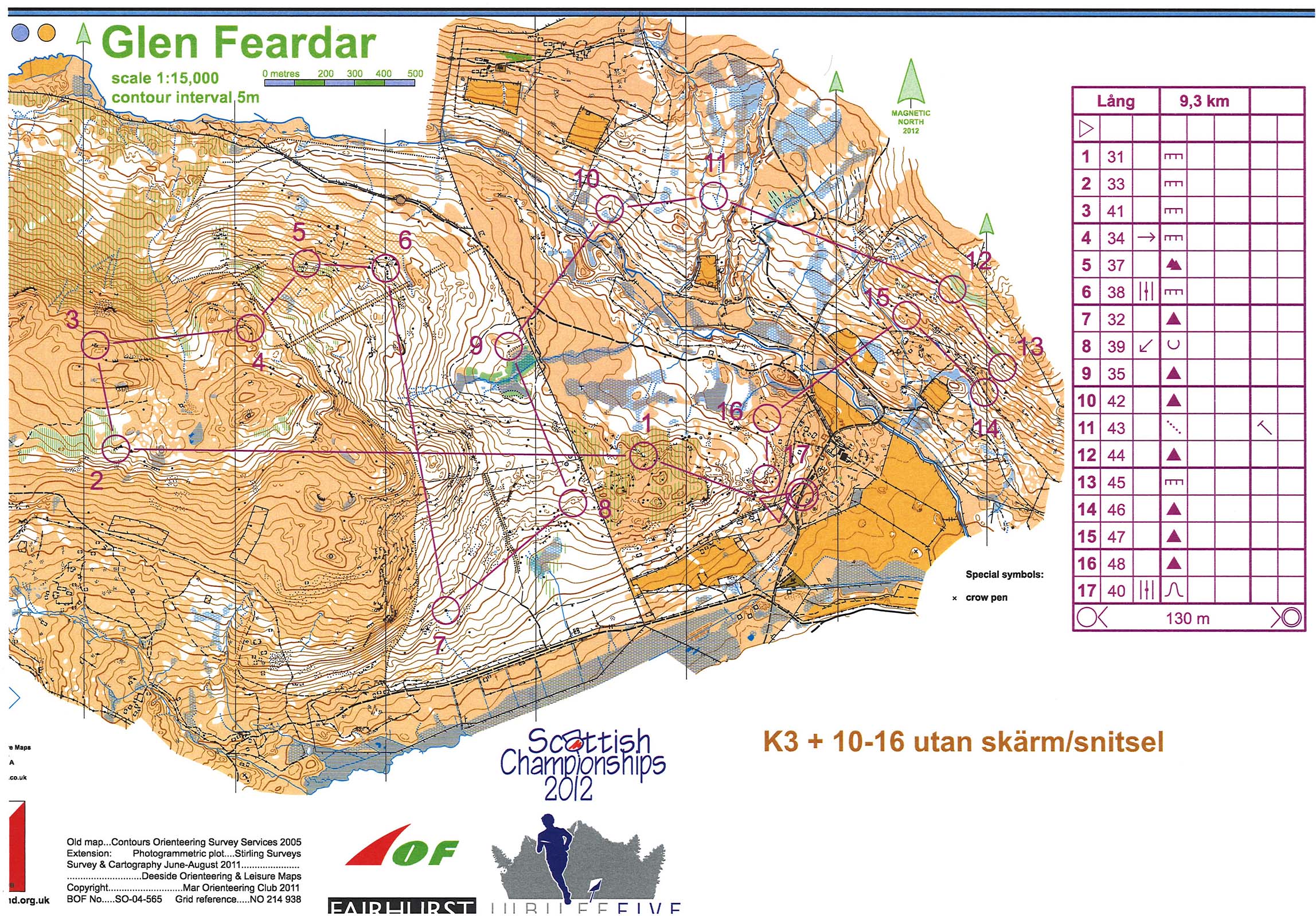 WOC 2015 training (16/10/2014)