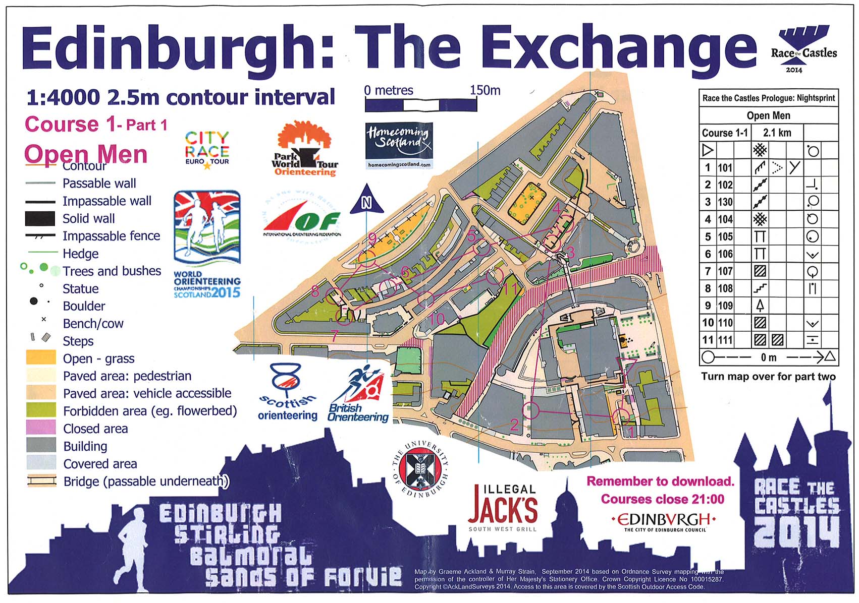 WOC 2015 training - Sprint 2, part 1 (17/10/2014)