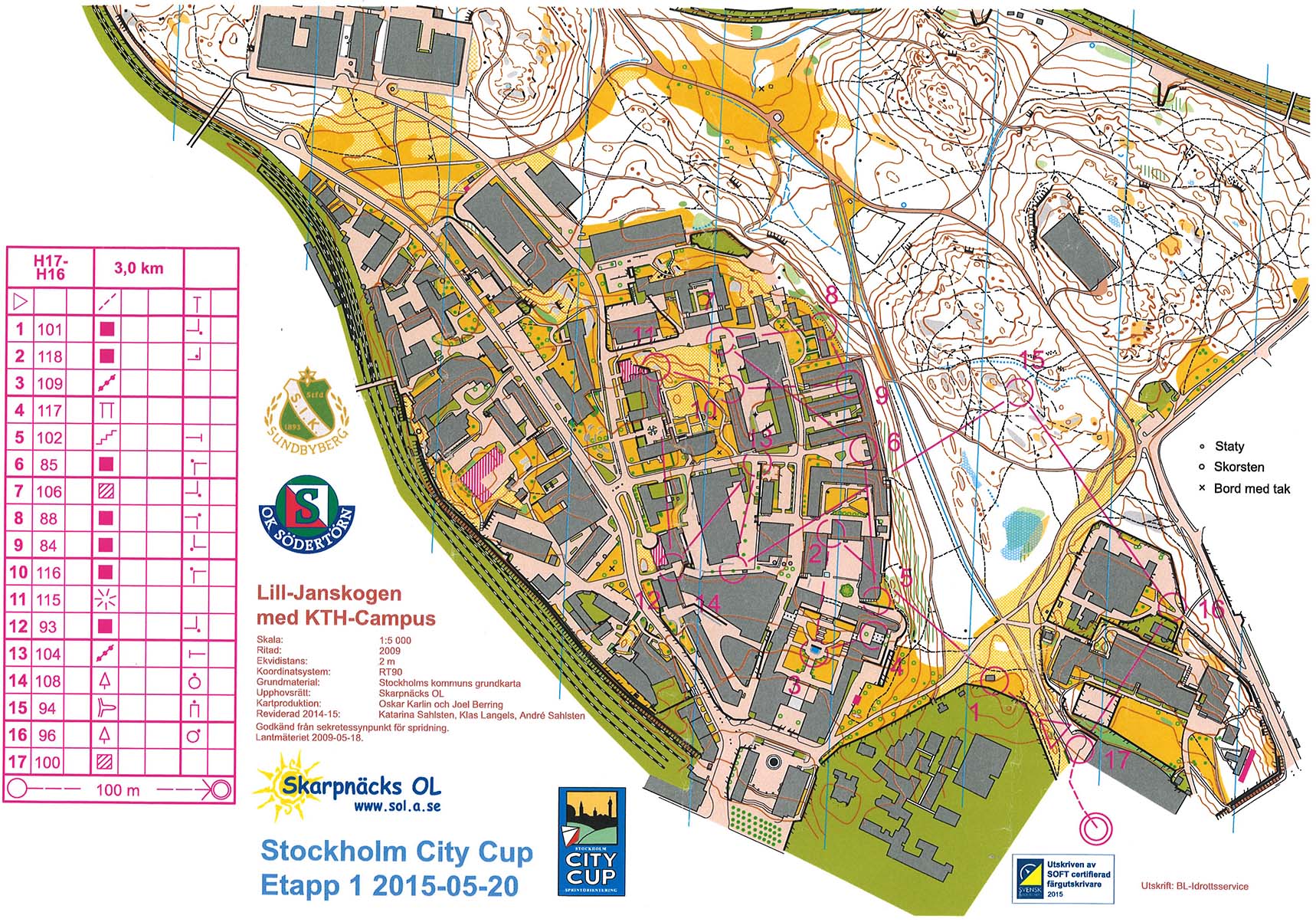Stockholm City Cup 1 (20/05/2015)