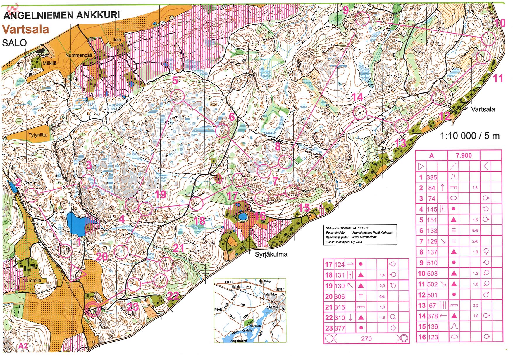 Jukola training (13.03.2015)