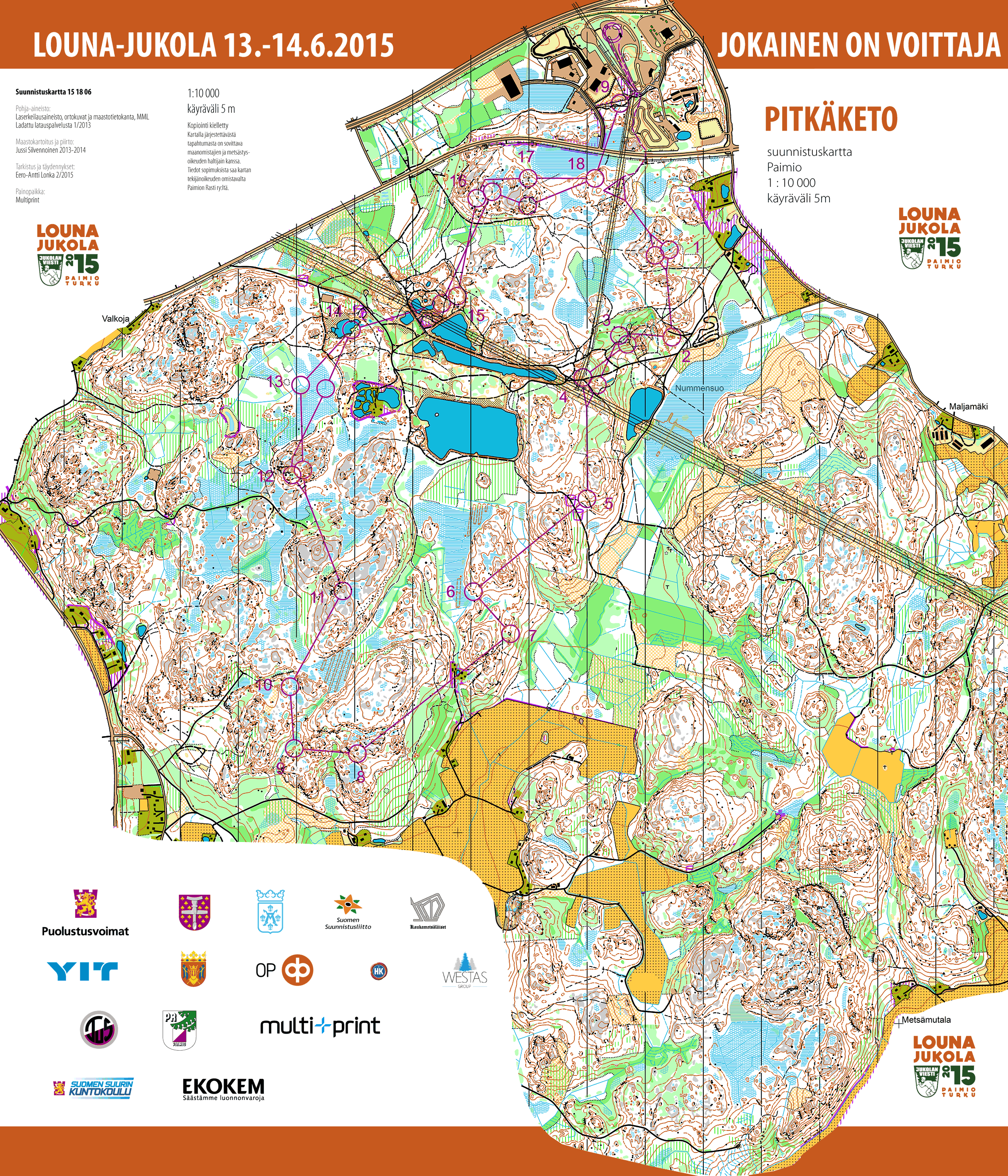 Jukola (14/06/2015)