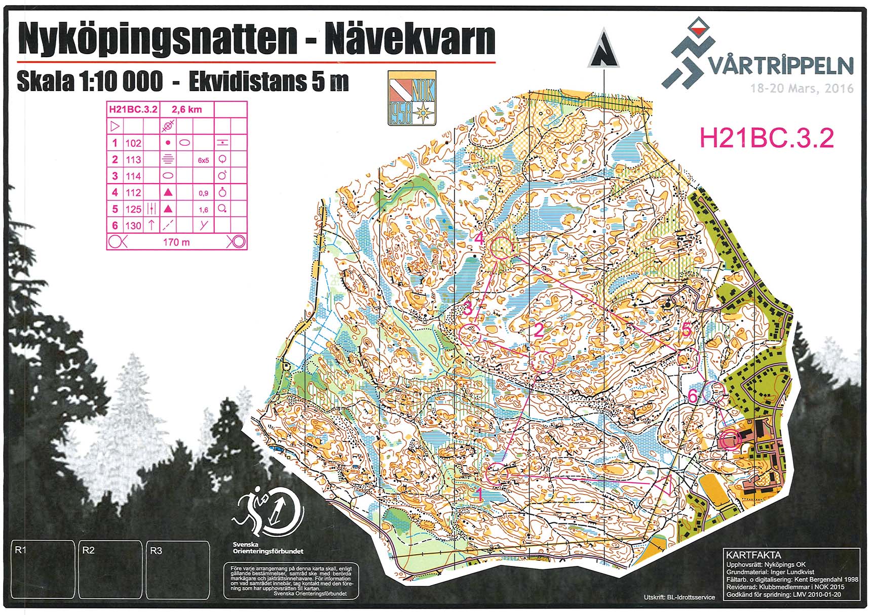 Nyköpingsnatten, loop 3 (18/03/2016)