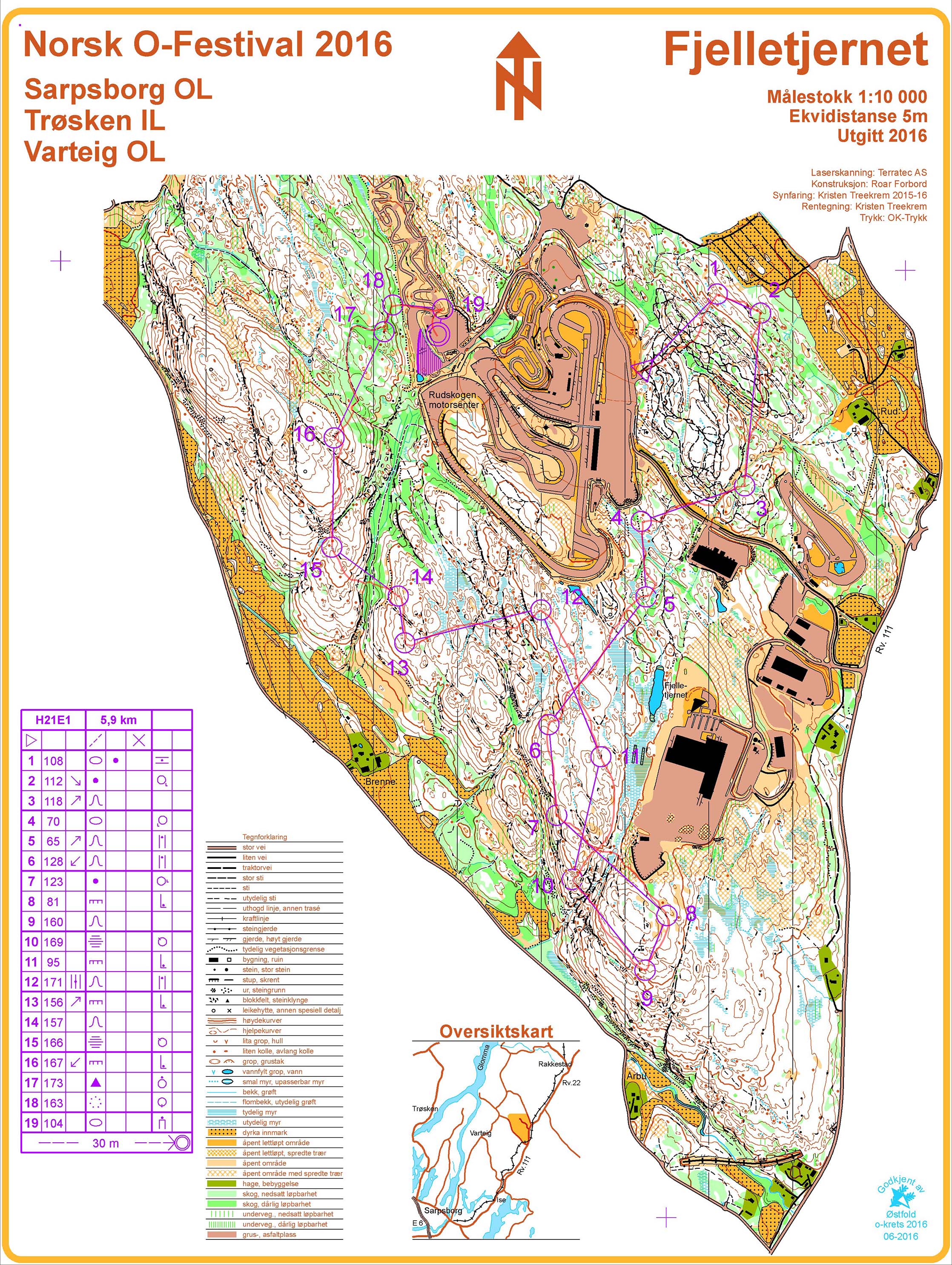 O-festivalen Middle (WRE) (26/06/2016)