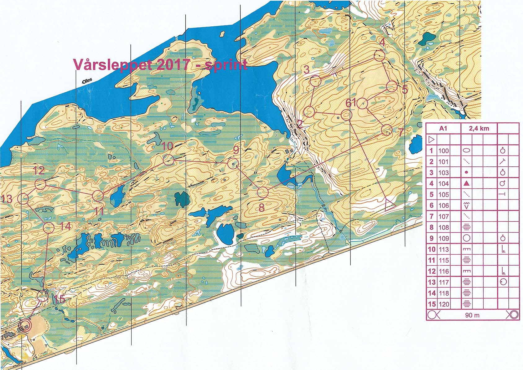 Vårsleppet Sprint (22/04/2017)
