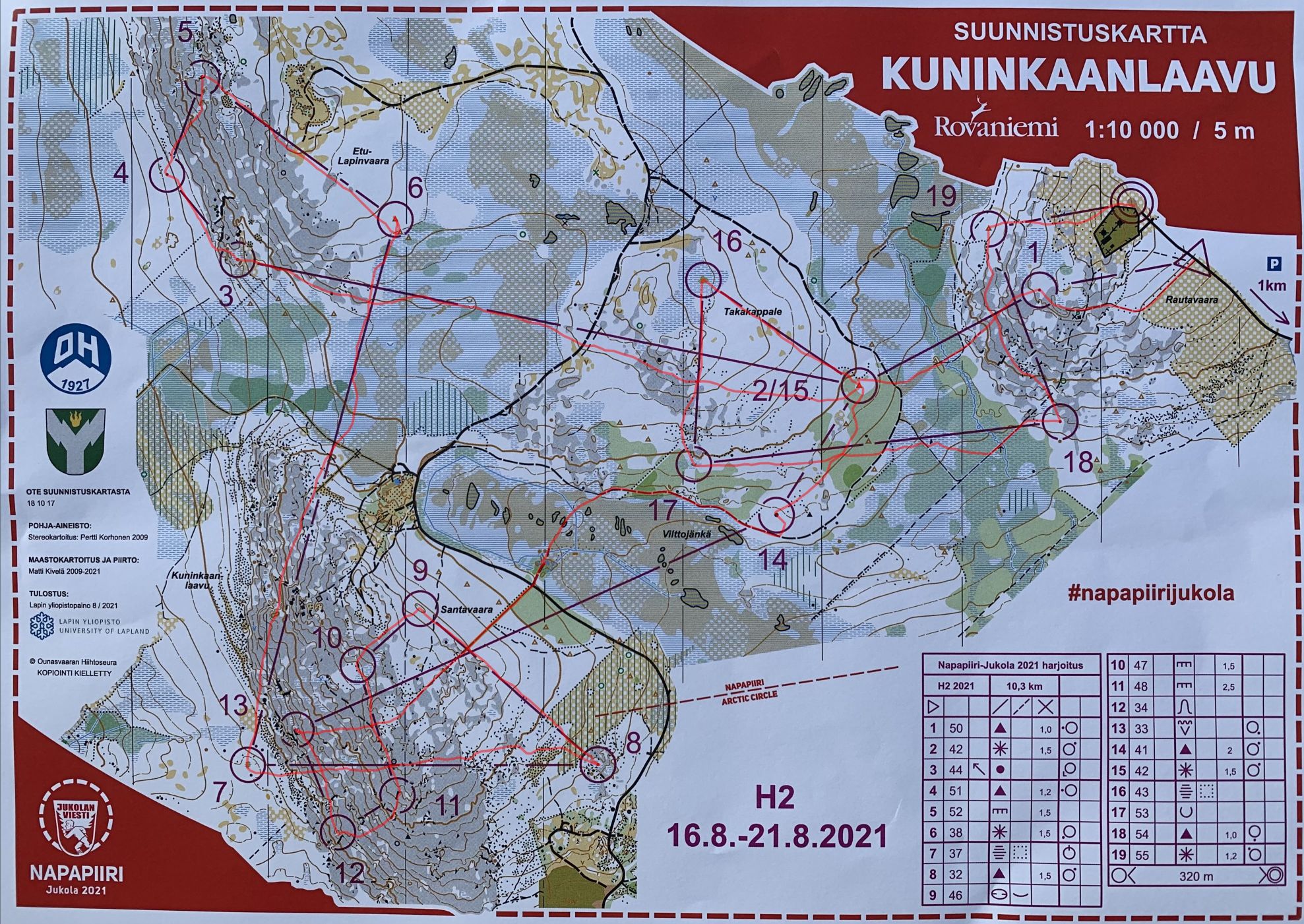 Jukola training (2021-08-18)