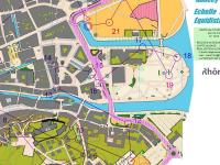 WOC 2011 training Sprint Qual