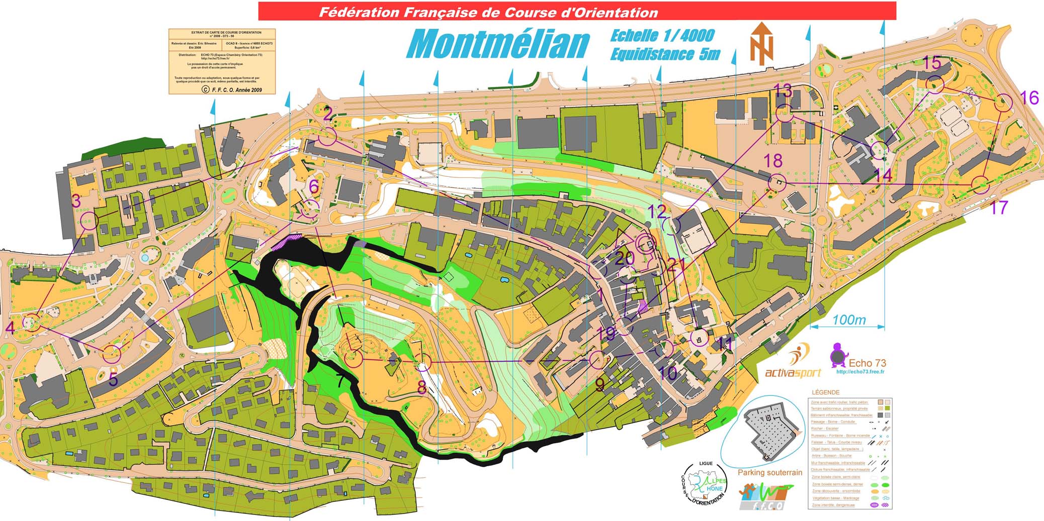 WOC 2011 training Sprint Final (05-07-2011)